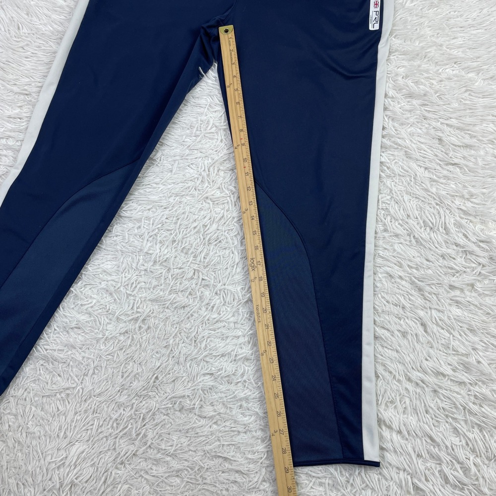 Polo Ralph Lauren Pants Mens Large Blue 2012 London Olympics Ankle Zip Track L - Picture 8 of 10